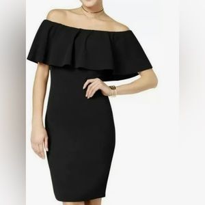 Almost Famous Womens Dress Off The Shoulder